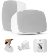 Głośniki i kolumny - Power Dynamics Zestaw kolumn instalacyjnych BHW30WH 3" 40W 100V 8Ohm one size - miniaturka - grafika 1