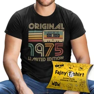 Koszulki męskie - Koszulka prezent na urodziny rok 1975 kaseta L - miniaturka - grafika 1