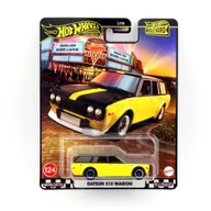 Samochody i pojazdy dla dzieci - HOT WHEELS Premium Datsun 510 Wagon Boulevard #124 - miniaturka - grafika 1