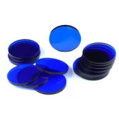 Akcesoria do gier planszowych - Crafters Podstawki akrylowe - Transparentne - Okrągłe 32x3 mm 15 szt. - miniaturka - grafika 1