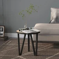 Ławy i stoliki kawowe - shumee shumee Stolik herbaciany dąb sonoma 35 cm MDF - miniaturka - grafika 1