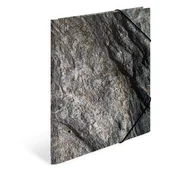 Teczki i skoroszyty - Teczka A4 z gumkami, Skała - miniaturka - grafika 1