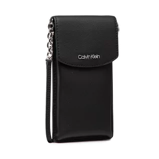 Torebki damskie - Calvin Klein Torebka Ck Must Phone Pouch Xbody K60K608246 BLK - grafika 1