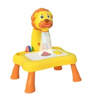 Projektory dla dzieci - Stolik Do Nauki Rysowania Z Projektorem Lwem Edukacyjny Kreatywny Światło - miniaturka - grafika 1