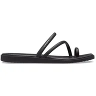 Sandały damskie - Crocs Sandały damskie Miami Toe Loop Sandal - miniaturka - grafika 1