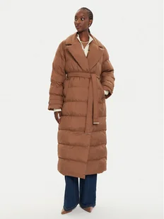 PINKO Kurtka zimowa Taccuino 103829 A0L5 Brązowy Regular Fit - Kurtki damskie - miniaturka - grafika 1