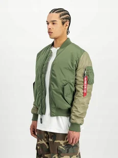 Alpha Industries kurtka męska bomber bez kaptura MA-1 Camo Back Embroidery - Kurtki męskie Alpha Industries kurtka męska bomber bez kaptura MA-1 Camo Back Embroidery - Kurtki męskie - miniaturka - grafika 1
