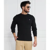 Swetry męskie - Gant Sweter | Regular Fit - miniaturka - grafika 1