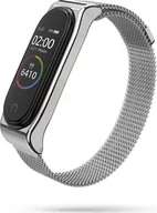 Akcesoria do smartwatchy - Tech-Protect BRANSOLETA TECH-PROTECT MILANESEBAND DO XIAOMI MI BAND 3/4 SILVER - miniaturka - grafika 1