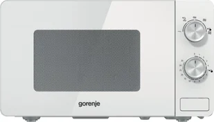 Kuchenka mikrofalowa Gorenje 738193 Biały Mikrofalówka Solo Blat 20 l 800 W - Kuchenki mikrofalowe - miniaturka - grafika 1
