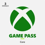 Kody i doładowania cyfrowe - E-KOD Kod aktywacyjny Xbox Game Pass Core 3 miesiące - miniaturka - grafika 1