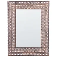 Lustra - Beliani Lustro ścienne 60 x 90 cm miedziane DEHRADUN - miniaturka - grafika 1