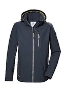 Kurtki męskie - G.I.G.A. DX Męska kurtka funkcyjna/kurtka outdoorowa z odpinanym kapturem GS 81 MN JCKT, granatowa, 4XL, 42709-000 - miniaturka - grafika 1