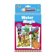 Zabawki kreatywne - Kolorowanka wodna Galt Water Magic Pirates (5011979617484) - miniaturka - grafika 1