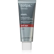 Kosmetyki do pielęgnacji twarzy męskie - Tołpa Dermo Men - 40+ regenerujący krem przeciw zmarszczkom 40ml - miniaturka - grafika 1