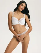 Biustonosze - Biustonosz półusztywniany CELEBRISY Esotiq biały 65F - miniaturka - grafika 1