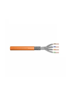DIGITUS Professional Digitus CAT 7 S-FTP surowy-kabel instalacyjny, PIMF długość 100 m, pierścień, AWG 23/1, 1200 MHz, LSZH-3, Duplex, kolor: pomarańczowy DK-1743-VH-D-1 - Akcesoria do telefonów stacjonarnych - miniaturka - grafika 2