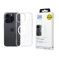 Etui i futerały do telefonów - 3mk Clear MagCase do Apple iPhone 16 Pro - miniaturka - grafika 1