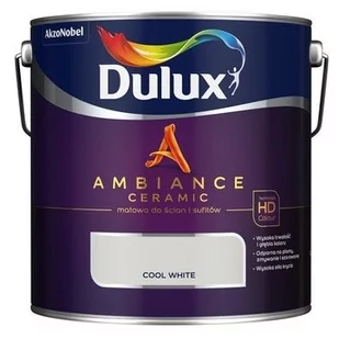 Farba Dulux Ambiance Ceramic cool white 2,5l - Farby wewnętrzne Farba Dulux Ambiance Ceramic cool white 2,5l - Farby wewnętrzne - miniaturka - grafika 1