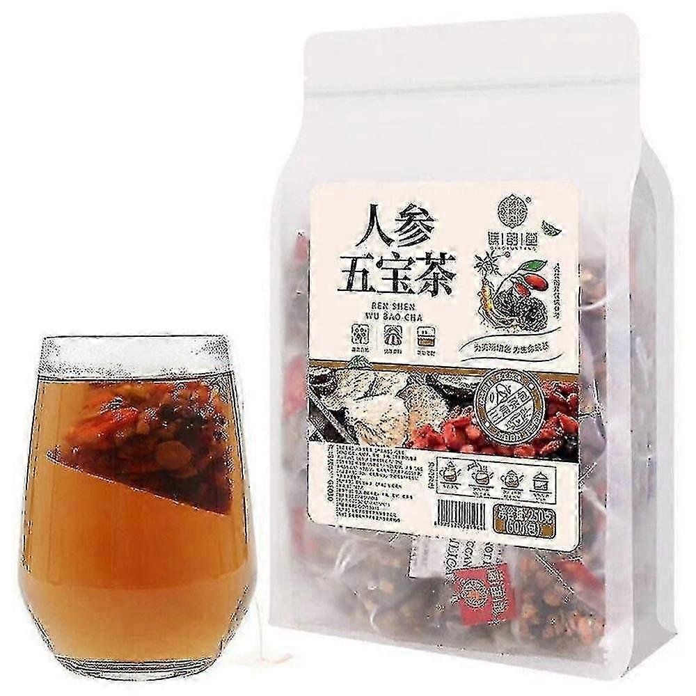 Żeń-szeń Five Treasure Tea Herbata ziołowa 250g 1Bag 50Pcs