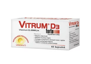 TAKEDA PHARMA Vitrum D3 forte x 60 kaps Takeda - Witaminy i minerały - miniaturka - grafika 1