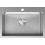 Zlewozmywaki - Mexen Solix zlewozmywak stalowy 1-komorowy 650 x 450 mm, inox - 6403651000-01 - miniaturka - grafika 1