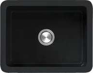 Zlewozmywaki - Zlewozmywak Berg BERG ZLEW VICTORIA BRV1411 1,0 OC 780X500 ONYX - miniaturka - grafika 1