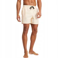 Spodenki męskie - Spodenki kąpielowe męskie adidas Stripey Classics Swim Short Length żółte I - miniaturka - grafika 1