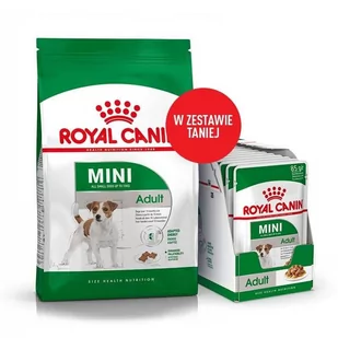 ROYAL CANIN Mini Adult 800g + 12x85g saszetka - Mokra karma dla psów - miniaturka - grafika 1