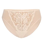 Majtki damskie - Majtki damskie klasyczne Glamour beżowe, Teyli - miniaturka - grafika 1