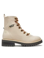 Botki damskie - Vertigo Alpes Trapery Udok Écru - miniaturka - grafika 1