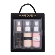Zestawy perfum damskich - Mauboussin Pour Elle Zestaw mgiełka do ciała Elixir Pour Elle 50 ml + tmgiełka do ciała Pour Elle 50 ml + mgiełka do ciała Rose Pour Elle 50 ml - miniaturka - grafika 1