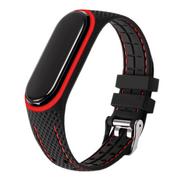 PASEK OPASKA SPORTOWA do XIAOMI MI BAND 5/6 (czerwona)