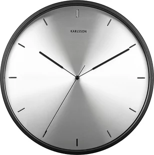 Zegar ścienny Finesse srebrny - Zegary - miniaturka - grafika 1