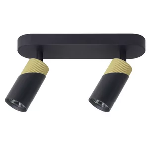NEO BLACK GOLD SPOT 2xGU10 - Lampy sufitowe - miniaturka - grafika 1