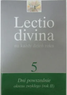 Lectio divina T. 05 (okr. zw. r. II) - Religia i religioznawstwo - miniaturka - grafika 2