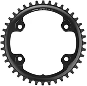 Części rowerowe - Shimano Shimano GRX FC-RX810-1 Zębatka rowerowa 11-rz., black 42T 2020 Zębatki przednie Y-0JP98020 - miniaturka - grafika 1