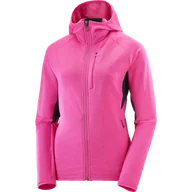 Koszulki sportowe damskie - BLUZA SALOMON ESSENTIAL LIGHTWARM HZ W C22243 - miniaturka - grafika 1