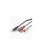 Kable - Roline kabel telewizyjny Jack 3.5mm/2x RCA M 1.5m - miniaturka - grafika 1