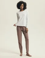 Piżamy damskie - Henderson Ladies Piżama Delanie 43701 Ecru Ecru XL - miniaturka - grafika 1