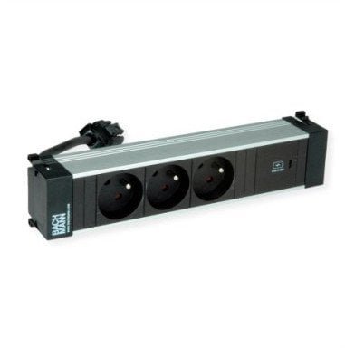 BACHMANN POWER FRAME M 3xUTE 1xUSB C 30W 0.2m GST18