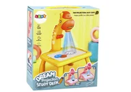 Przybory szkolne - Projektor Stoliczek Do Rysowania Żyrafa Różowa Pisaki - miniaturka - grafika 1