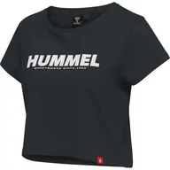 Koszulki i topy damskie - Hummel Koszulka sportowa hml Legacy Woman Cropped T-shirt r. S - miniaturka - grafika 1
