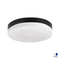 Lampy ścienne - Plafon średnica: 24cm PILLS III 1x60W E27 67114 czarny PREZENT IP44 - miniaturka - grafika 1