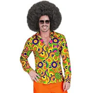 Koszule męskie - WIDMANN MILANO PARTY FASHION - Koszula męska 70s, Hippie, Reggae, Flower Power, Disco Fever, Schlagermove - miniaturka - grafika 1
