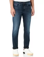Spodnie męskie - Tommy Jeans Spodnie męskie, Czarny jeans, 32W / 34L - miniaturka - grafika 1