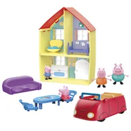 Figurki dla dzieci - Hasbro Świnka Peppa Dom Rodzinny Peppy F4696 - miniaturka - grafika 1