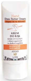 Argan my love Krem do rąk marcepanowy z olejkiem arganowym - Maroko - 50ml 06074 - Kremy i maski do rąk - miniaturka - grafika 1