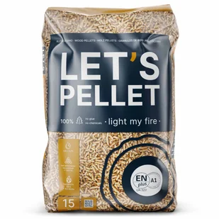 Pellet drzewny Lets Pellet ENplus A1 - Materiały opałowe - miniaturka - grafika 1
