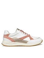 Sneakersy damskie - Geox Sneakersy Prometya D46NQA 05422 C1Z7Q Biały - miniaturka - grafika 1